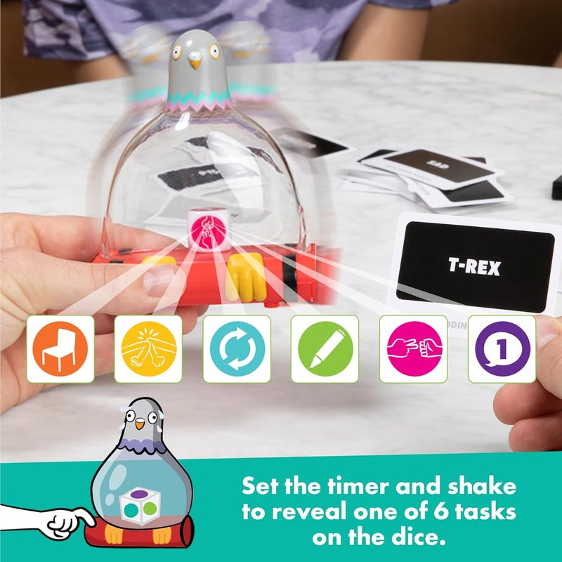 Exploding Kittens Presents Exploding Pigeon – Hilarious Fast-Paced Party Game for Families, Kids, Teens & Adults – Ages 7+ – 3+ Players – Perfect for Game Night - Image 4